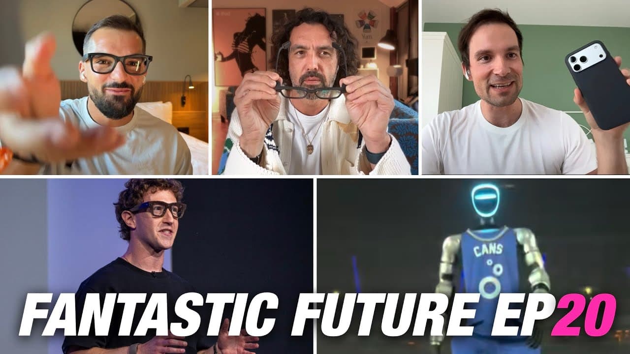 Fantastic Future EP20 - Lubo škrábe iPhone📱Mark má nové brýle (a fail) 👓 Petr ohýbá Air 🔃 Jarda vyvedl Jarmila do O2 Arény 🤖
