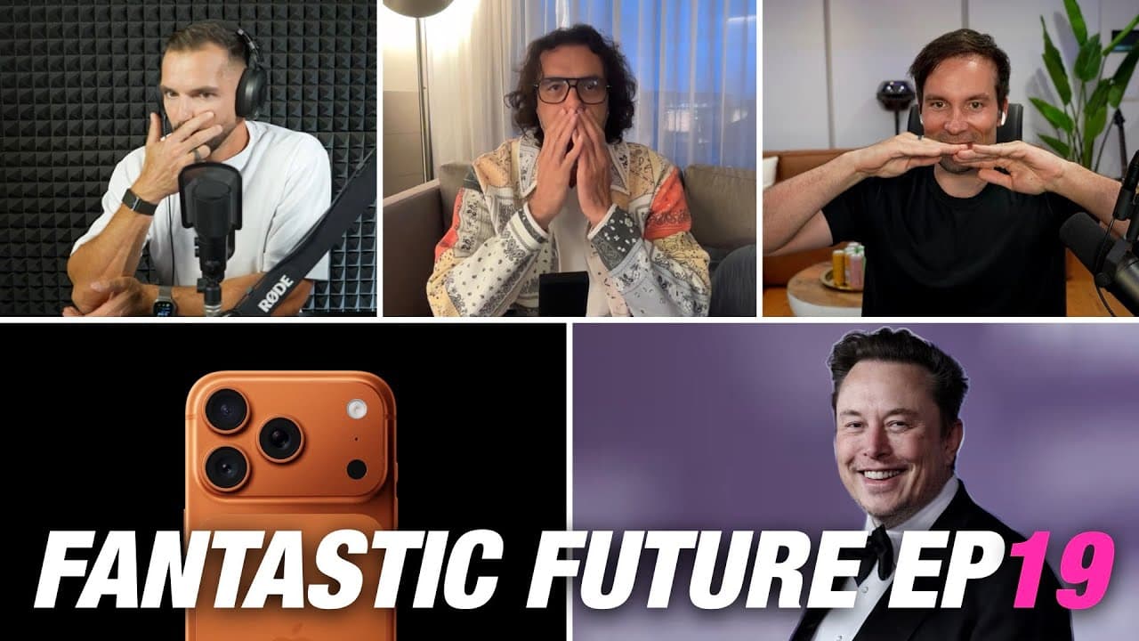 Fantastic Future EP19 - ⭕️ Apple Park vibes 📱iPhone Pro nebo Air? Budeme žít Star Trek? 🚀 Přijme Musk Mission Impossible? 🤯 