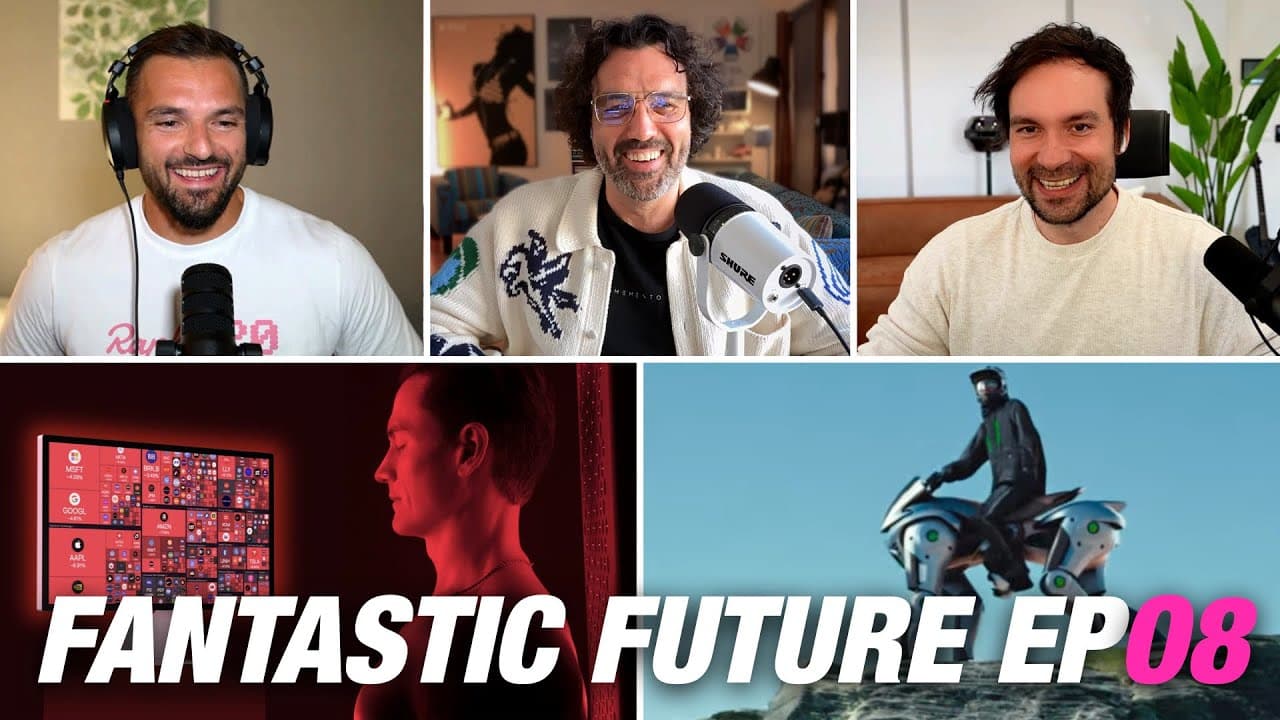 Fantastic Future EP08 - Robokůň je 🔥 AI sebere práci, ale bude více Sexu, Jídla a Kreativity! 🚀 Pyramidy i CryptoPunks