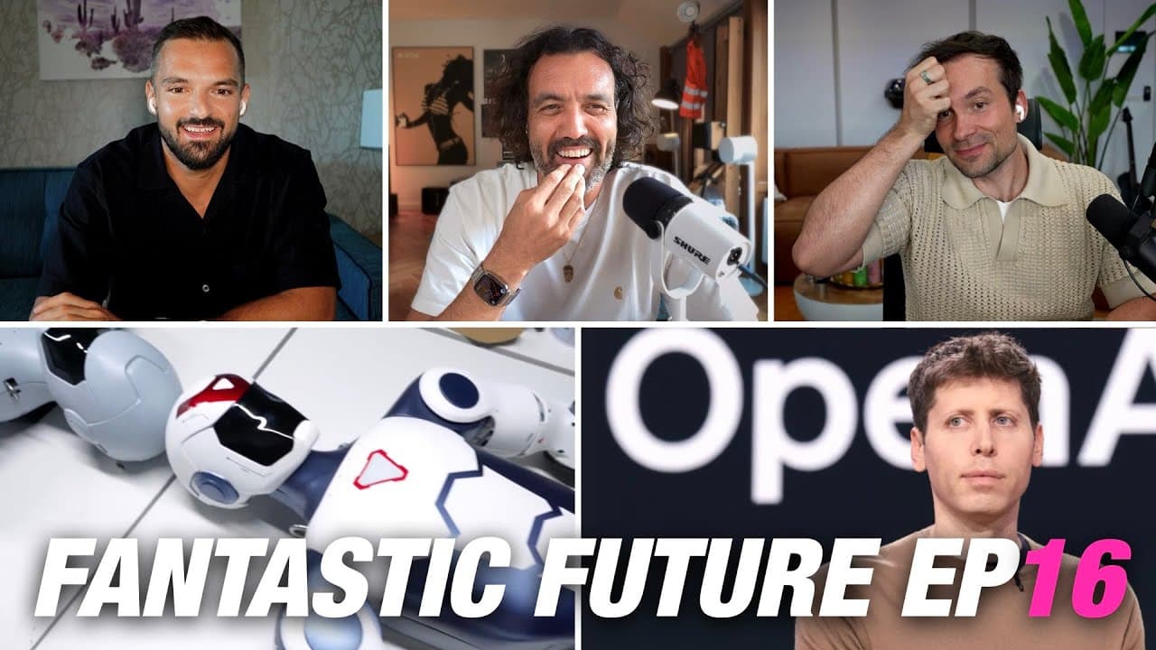 Fantastic Future EP16 - Nesvěřuj se ChatGPT 🤯 Smí AI trénovat na tvých datech? 🤖 Nový ROBOT umí Kung-fu 🥋TESLA Diner 🍔