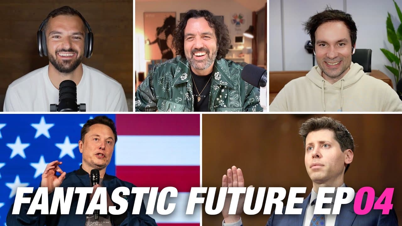 Fantastic Future EP04 - 🇺🇸 Šílený Elon nesnáší OpenAI, 🇪🇺 EU posílá 200 mld do AI a roboti obsluhují Jardu v baru 🤖