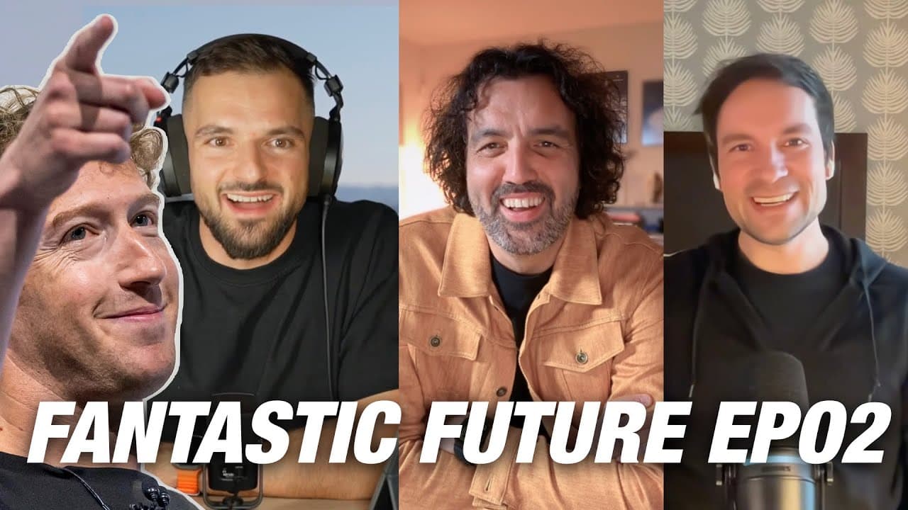Fantastic Future EP02 - ZUCK je zpět! TikTok OUT! Startupy v USA/EU a chytré brýle s projektorem přímo do oka