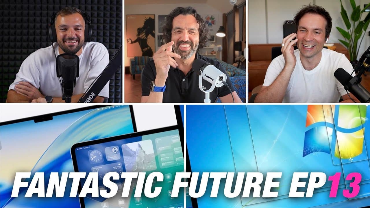 Fantastic Future EP13 - Apple sází na sklo 🍏 Tesla autonomně v Římě 🚗 Jarmil x Captcha 🤖 AI jako OS budoucnosti 🔮