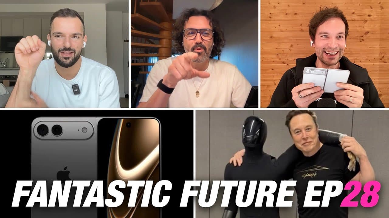 Fantastic Future EP28 - Nový iPhone Fold 📱 Magická LEGO 🧊 ChatGPT má reklamy 🔋 Konečně Solid State Battery? A ještě více 🚀