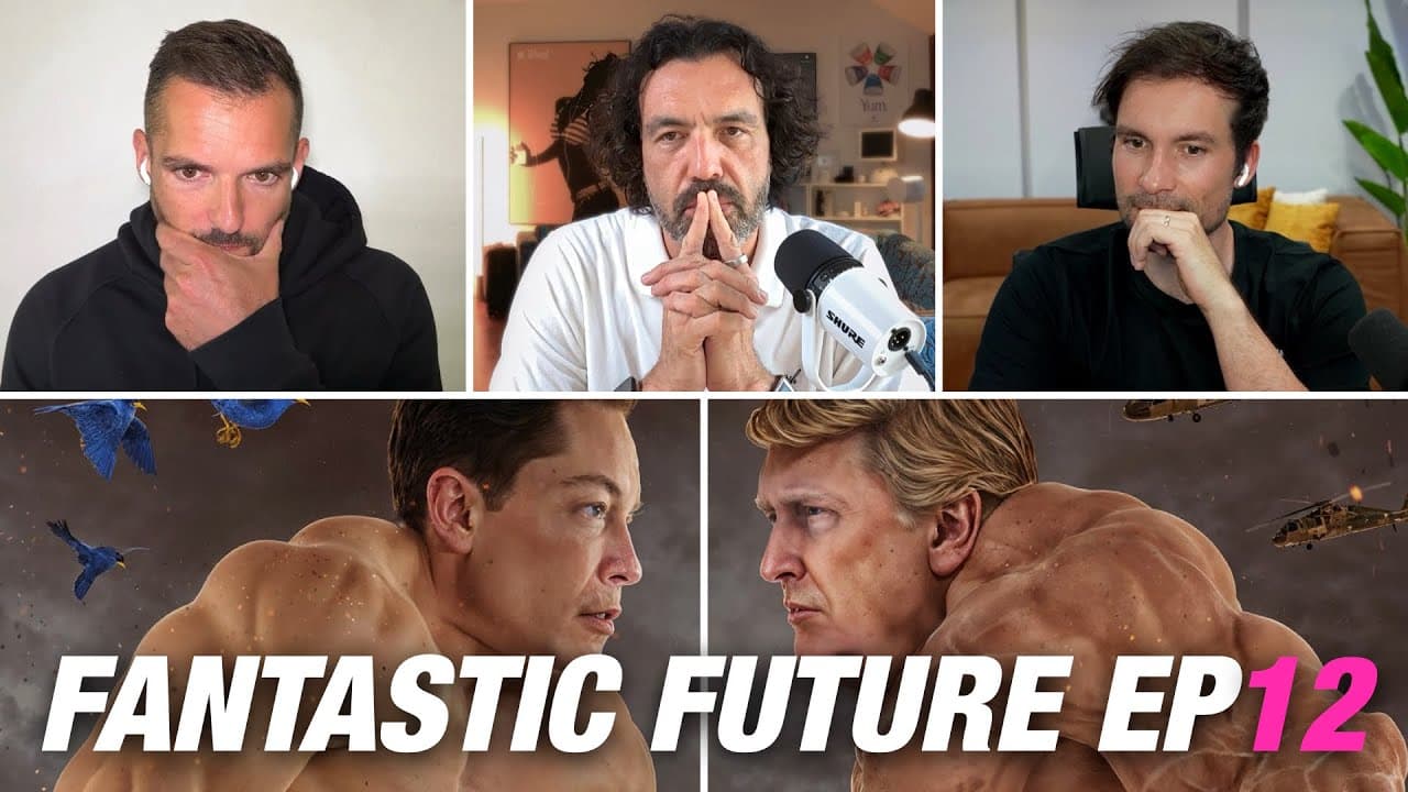 Fantastic Future EP12 - Musk x Trump 💔 rozchod století. Dokáže lidstvo přežít AI? 🤖 A jak se připravit? Fake news všude!