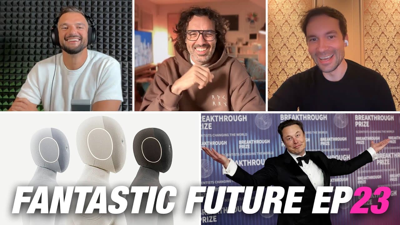 Fantastic Future EP23 - 🤖 Robot Neo je creepy AF 🤷🏼‍♂️ Elon is back a jde si pro 💰 Je AI bublina? Roadster dostane křídla? 🪽