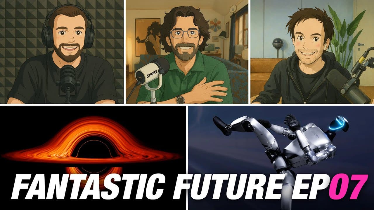Fantastic Future EP07 - 🤯 Žijeme v ČERNÉ díře? ⚫️ Kung-fu ROBOT 🤖 Končí Elon v Tesle? Je BYD lepší? Jak se stát ANIME star?🚀